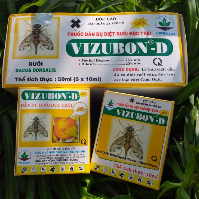 Thuốc diệt ruồi vàng Vizubon